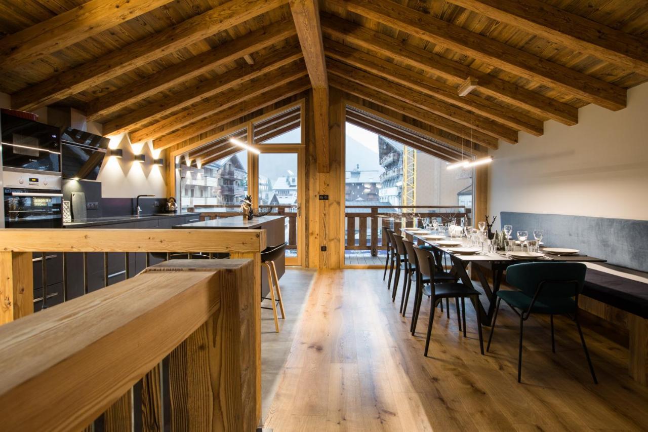 Le Chalet Nativ Morzine Bagian luar foto